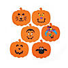 Bulk Jumbo Halloween Pumpkin Jack-O-Lantern Craft Kit - Makes 48 Image 1