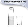 Bulk Kaya Collection 12 oz. Crystal Clear Plastic Party Cups - 500 Pc. Image 4