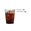 Bulk Kaya Collection 7 oz. Clear Round Plastic Cups - 500 Pc. Image 3