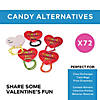 Bulk Knot Bracelet Valentine Exchanges with Card for 72 Image 2