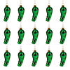 Bulk Legend of the Pickle Glass Christmas Ornaments with Card - 48 Pc. Image 1