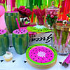 Bulk Lime Green Plastic Cutlery Sets for 70 Image 2