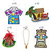 Bulk Luau Craft Kit Assortment - Makes 60 Image 1