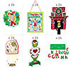 Bulk Makes 144 Dr. Seuss&#8482; The Grinch Christmas Craft Kit Assortment Image 1
