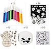 Bulk Makes 98 Color Your Own Winter Craft Kit Assortment Image 1