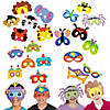 Bulk Mask Mania Craft Kit Assortment - Makes 48 Image 1