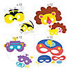 Bulk Mask Mania Craft Kit Assortment - Makes 48 Image 1