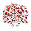 Bulk Mini Santa Erasers - 144 Pc. Image 1