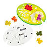 Bulk Mini Sticky Frogs Valentine Exchanges with Card for 48 Image 1