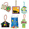 Bulk Nativity Christmas Ornament Craft Kits with Bags for 48 Image 1