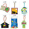 Bulk Nativity Christmas Ornament Craft Kits with Bags for 48 Image 1