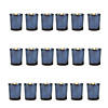 Bulk Navy Blue Mercury Glass Votive Holders - 36 Pc. Image 1