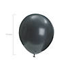 Bulk Onyx Black 11" Latex Balloons - 144 Pc. Image 1