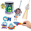 Bulk Outer Space Craft Kit Assortment - Makes 60 Image 1