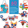 Bulk Patriotic Animal Pals Foam Craft Kit Assortment - Makes 60 Image 2