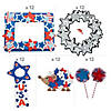Bulk Patriotic Star Craft Kit Assortment &#8211; Makes 60 Image 1