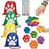 Bulk Paw Print Handout Kit for 48 Image 1