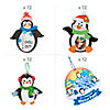Bulk Perfect Penguin Craft Kit Assortment - Makes 48 Image 1