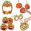 Bulk Perfect Pumpkins Craft Kit Assortment - Makes 72 Image 1