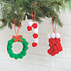 Bulk Pom-Pom Christmas Ornament Craft Kit - Makes 50 Image 2