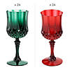 Bulk Red & Green Wine Glass Set - 48 Pc. Image 1