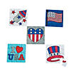 Bulk Set of 50 Color Your Own Patriotic Mini Puzzles Image 1