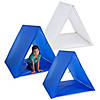 Bulk Set of Blue & White Sleepover Tents Kit - 3 Pc. Image 1