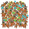 Bulk Silly Gingerbread Magnet Craft Kit Image 1