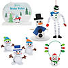 Bulk Snowy Scene Craft Kit Assortment Kit - Makes 60 Image 1