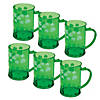 Bulk St. Patrick's Day Shamrock Plastic Mugs - 60 Pc. Image 1