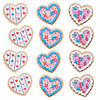 Bulk Valentine Cookie Magnet Craft Kit - Makes 48 Image 1