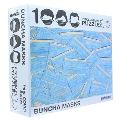 Buncha Masks Puzzle 1000 Piece Jigsaw Puzzle Image 2