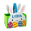 Bunny Easter Basket Craft Kit - Makes 3 Image 1