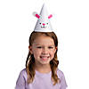 Bunny Party Cone Hats - 12 Pc. Image 1