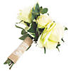 Burlap & Lace Wedding Bouquet Wrap Image 1