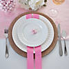 Burlap Wedding Chargers - 6 Ct. Image 2