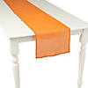 Burnt Orange Gauze Table Runners - 3 Pc. Image 1