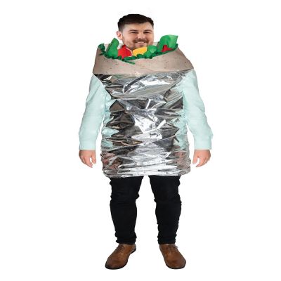 Burrito Costume For Adults  Easy Pull Over Design  Sized To Fit Most Adults Image 1