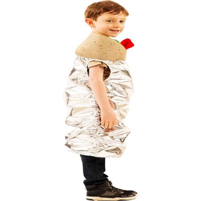 Burrito Costume For Kids  Easy Pull Over Design  Sized To Fit Most Children Image 2