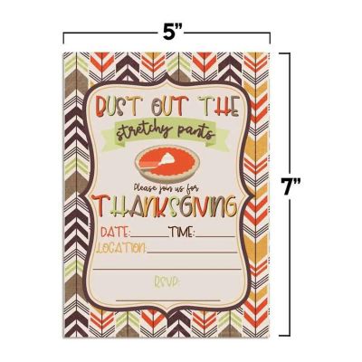 Bust Out The Stretchy Pants Invitations 40pc. by AmandaCreation Image 3
