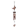 Butterfly And Heart Wind Chimes 4.5X3X31.5" Image 1