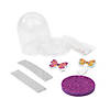 Butterfly Glitter Snow Globe Craft Kit - Makes 12 Image 1
