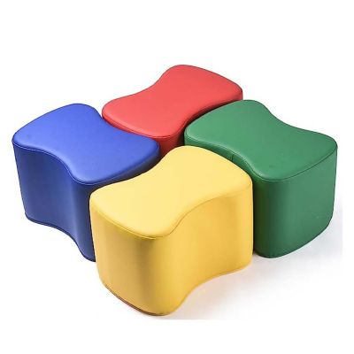 Butterfly Modular Soft Seating - Set of 4 - Primary Colors Image 1