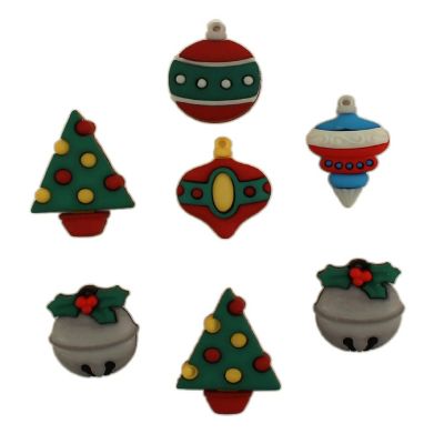 Buttons Galore 50+ Assorted Christmas Buttons for Sewing & Crafts - Set of 6 Button Packs Image 3