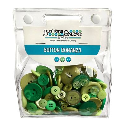 Buttons Galore Colorful Craft & Sewing Buttons - Rainforest - 8 oz. Image 1