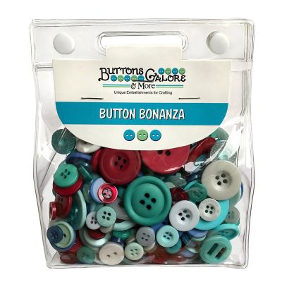 Buttons Galore Colorful Craft & Sewing Buttons - Winter Wonderland - 8 oz. Image 1