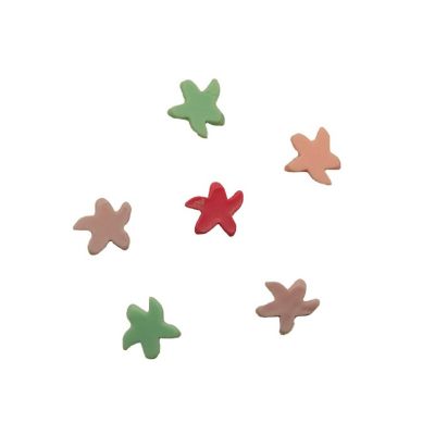 Buttons Galore Flatback Embellishments for Crafts - Sea Stars - 15 Pieces Image 1