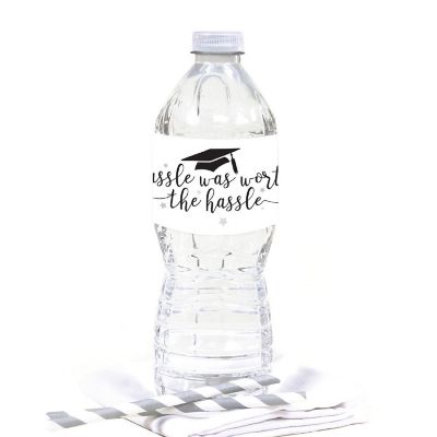 BW Graduation Labels 20pk 2.5x8.5in Image 1