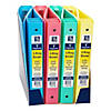 C-Line 3-Ring Binder, 1" capacity, Assorted Colors, Pack of 6 Image 2