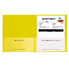 C-Line Classroom Connector School-To-Home Folders, Yellow, Box of 25 Image 1